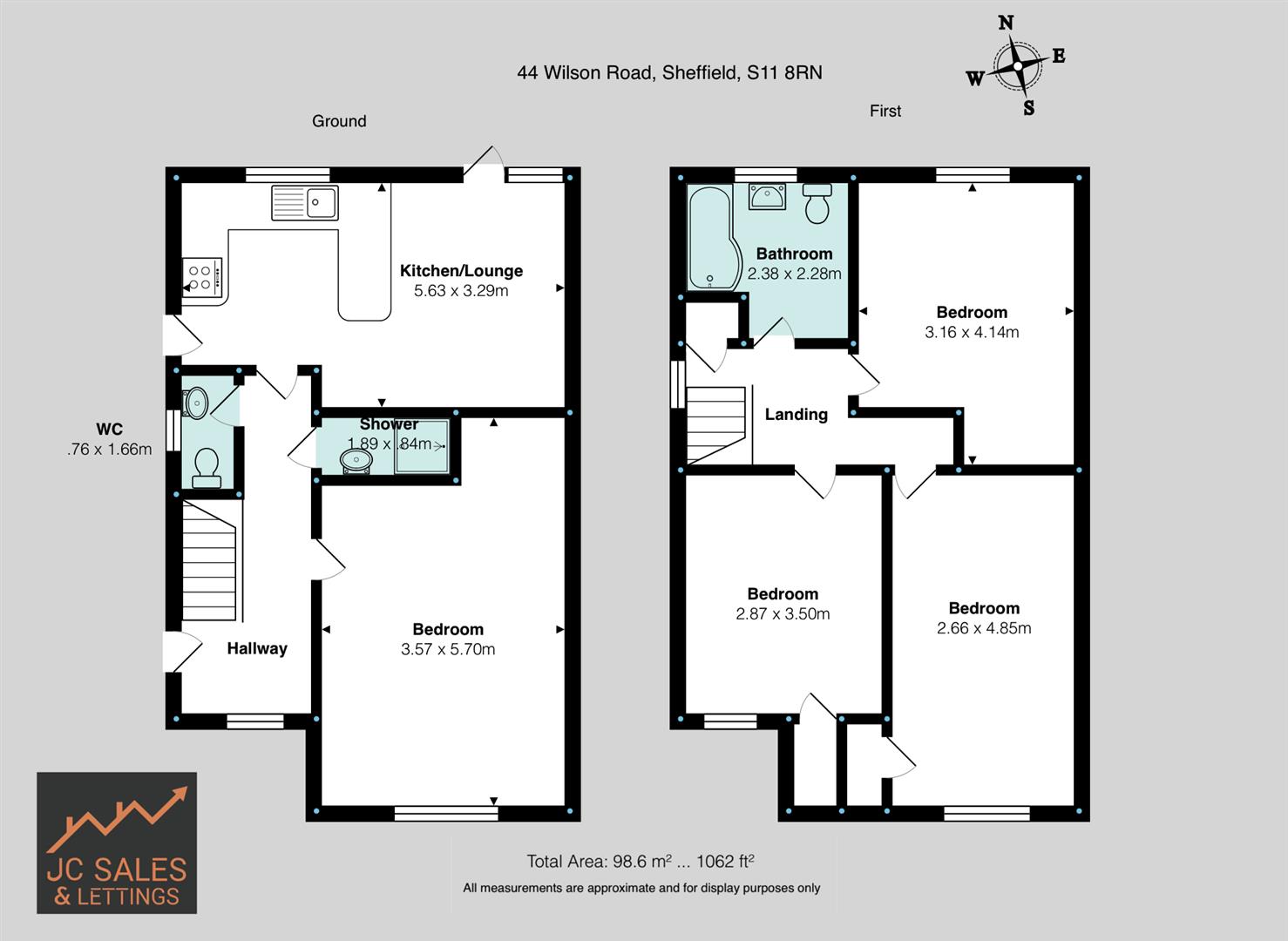 Wilson Road, Sheffield Floorplan